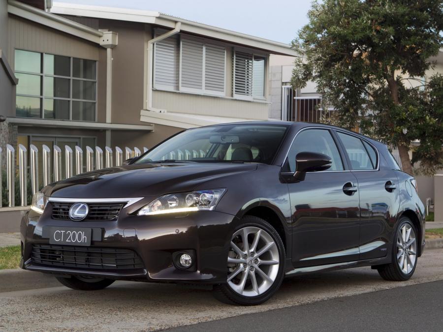  Lexus CT200h F-Sport 2011 года  (AU) (фото 11 из 16)